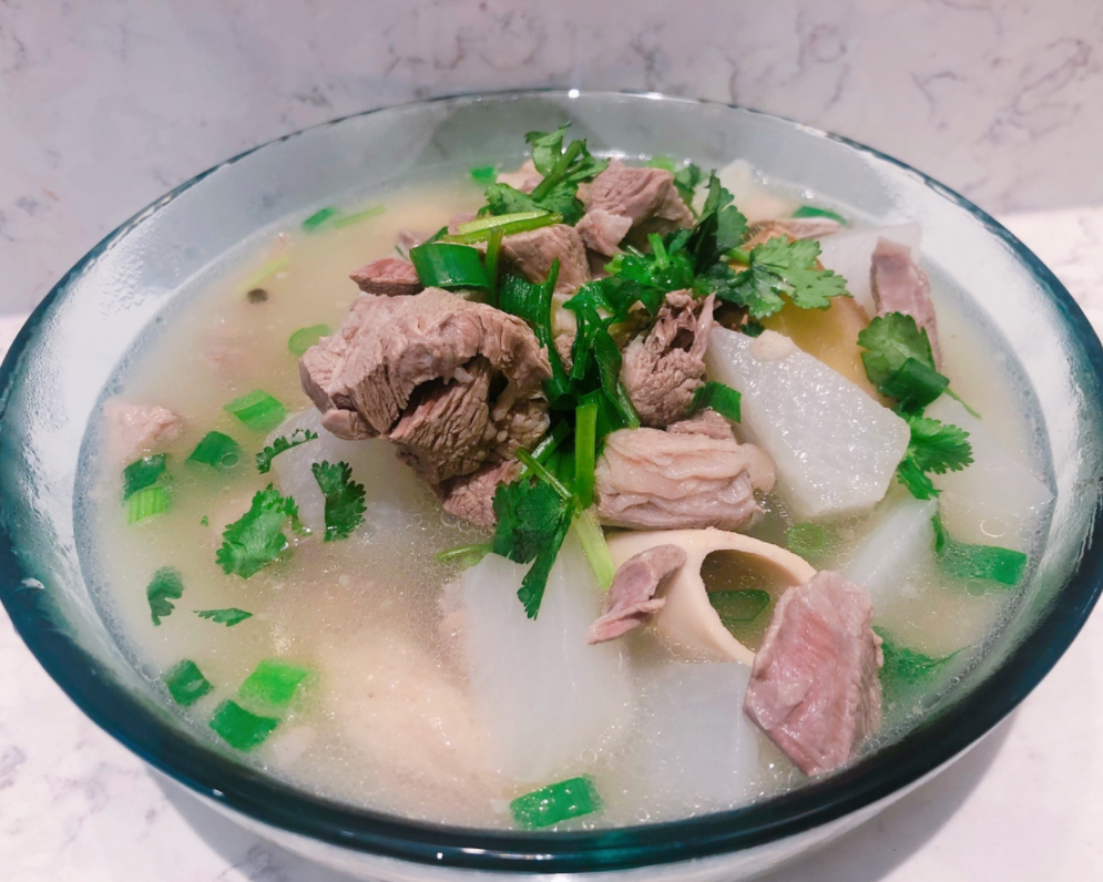 萝卜羊肉汤